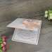Lace Invitation with Ribbon Bow Wedding Invitation Card Customized Foil Printing 